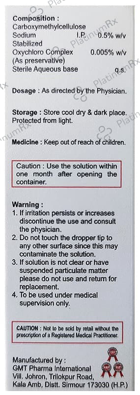 Tear One Lubricant Eye Drop 10ml