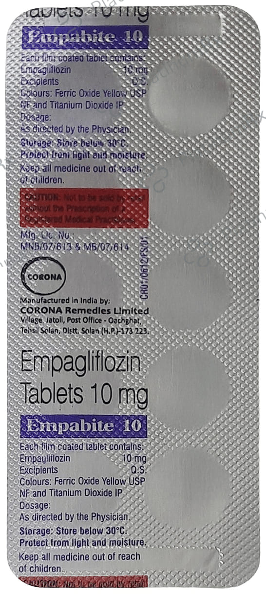 Empabite 10mg Tablet 10s