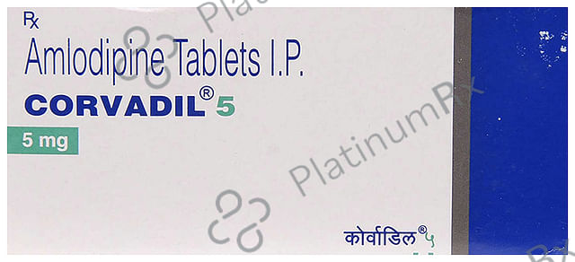 Corvadil 5mg Tablet 10s