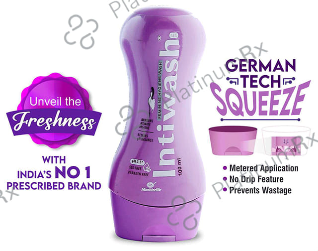 Intiwash New Feminine Hygiene Wash 100ml
