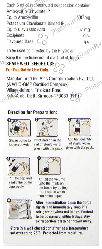 Nabiclav Forte Dry Syrup