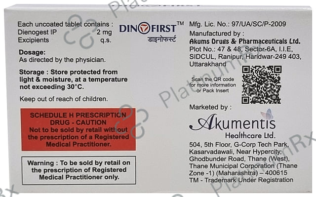 Dinofirst 2mg Tablet 15s