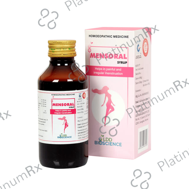 LDD Bioscience Mensoral Syrup 115 ml