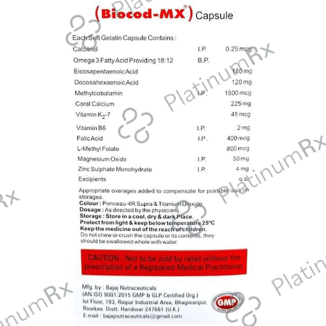 Biocod-MX Softgel Capsule