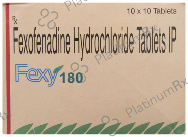 Fexy 180mg Tablet 10s