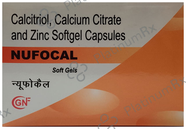 Nufocal Soft Gel Capsule 10s