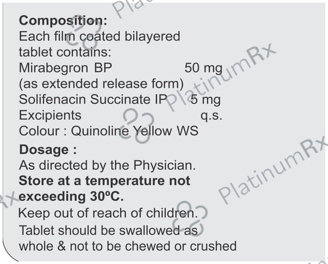 Urgefen M 50mg/5mg Tablet