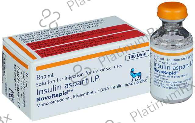 Novorapid (100 IU/ml) (1*10ml Vial)