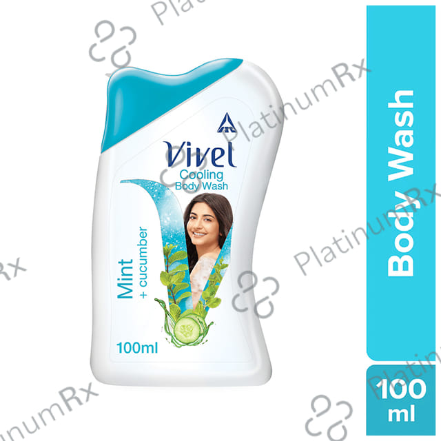 Vivel Mint + Cucumber Body Wash 100 ml