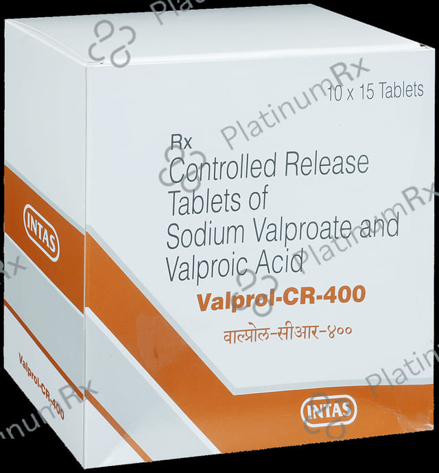 Valprol CR 400mg Tablet 15s