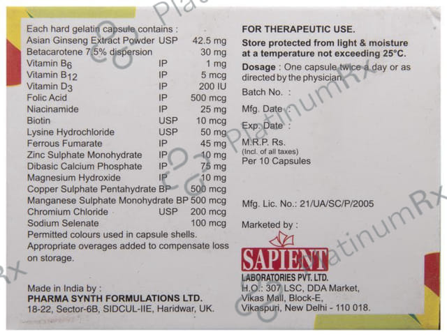 Carovit Capsule 10s
