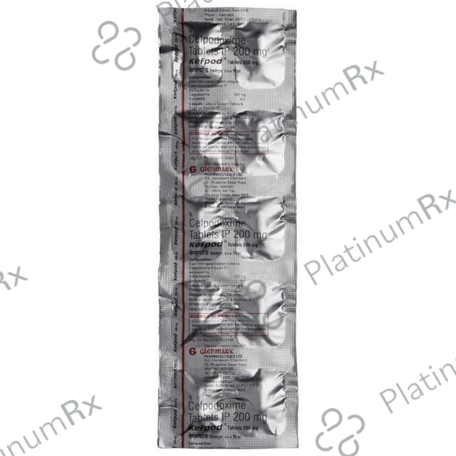 Kefpod 200mg Tablet 10s