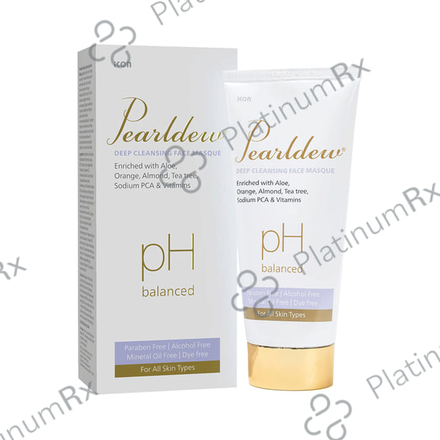 Pearldew pH Balanced Deep Cleansing Face Masque 1 Tube