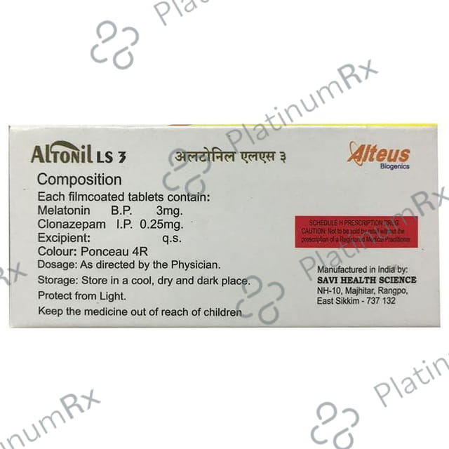 Altonil LS 3/0.25mg Tablet 10s