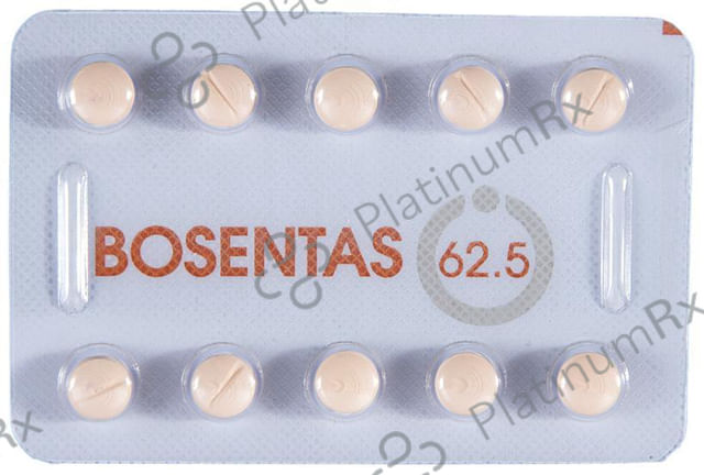 Bosentas 62.5mg Tablet 10s