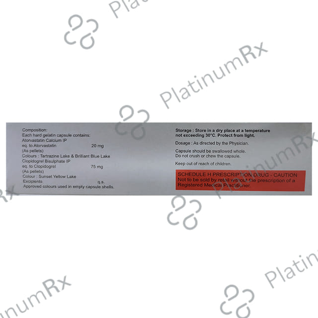 Lipikind CV 20/75 Capsule 10s