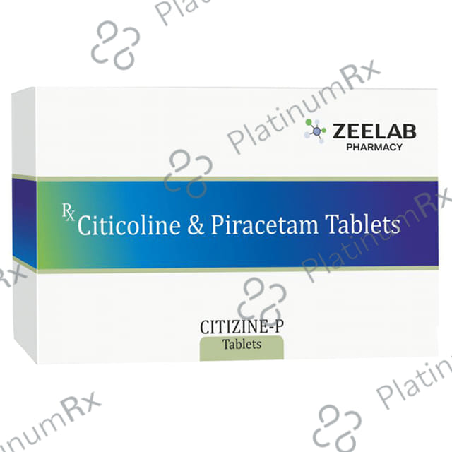 Citizine P 500/800mg Tablet 10s