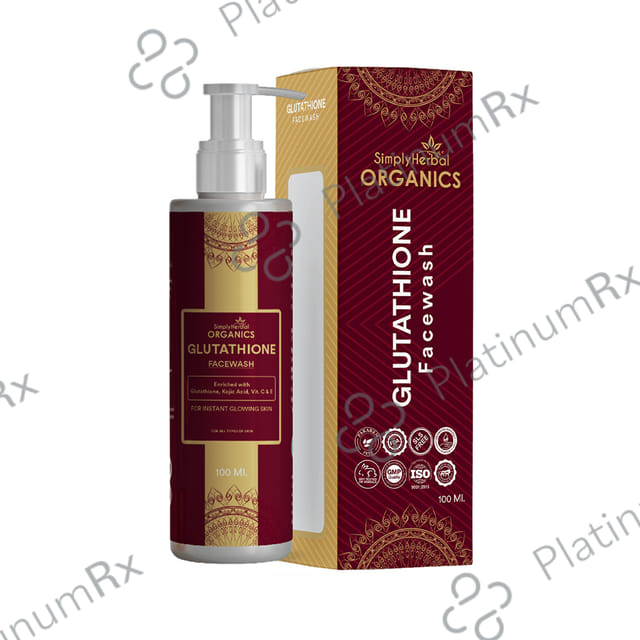 Simply Herbal Organics Glutathione Face Wash