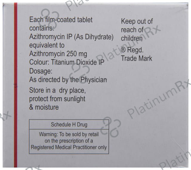 Azifast 250mg Tablet 6s (Ipca)