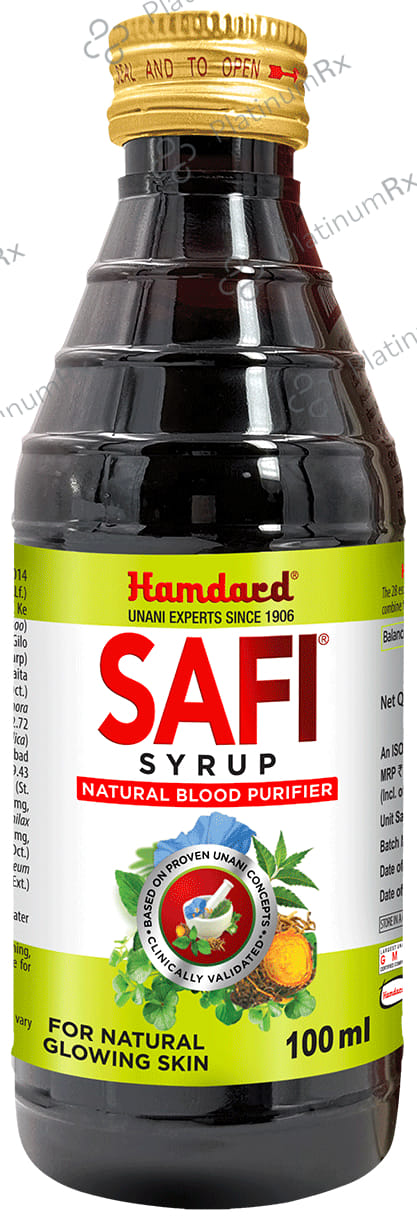Hamdard Safi Natural Blood Purifier Syrup 100ml