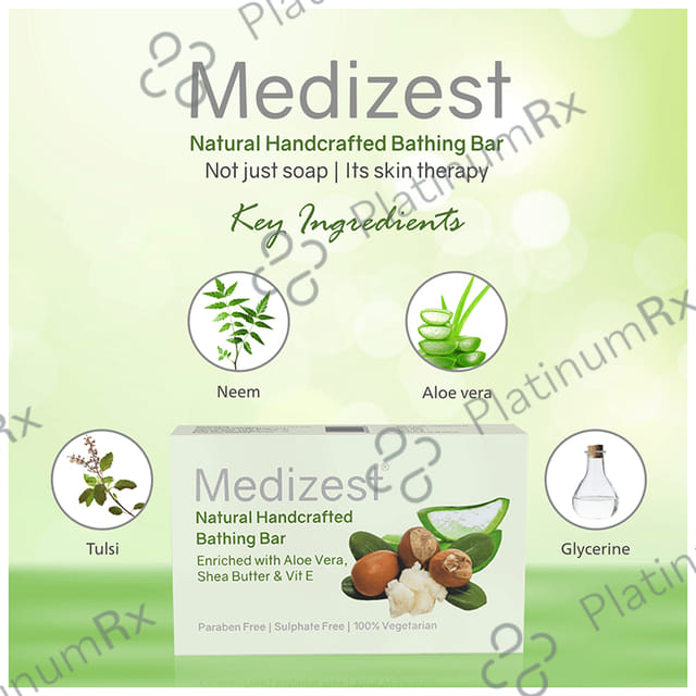 Medizest Bathing Bar (75gm Each) 6 Soap