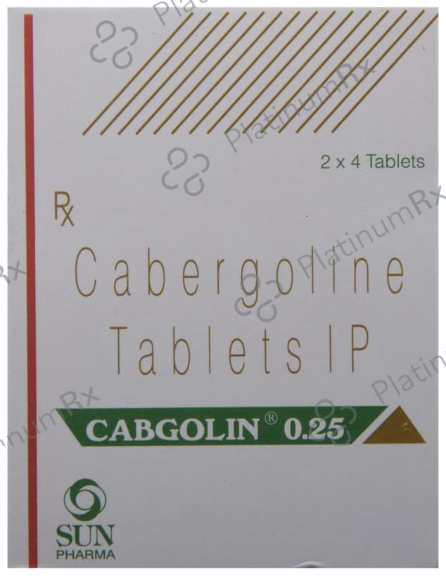 Cabgolin 0.25mg Tablet 4s