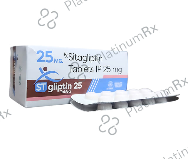 St Gliptin 25mg Tablet 10s