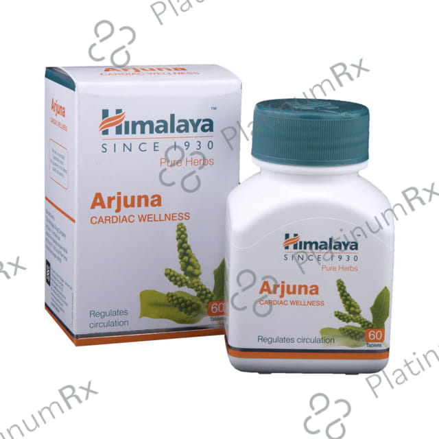 Himalaya Wellness Pure Herbs Arjuna 250mg Cardiac Wellness Tablet 60s