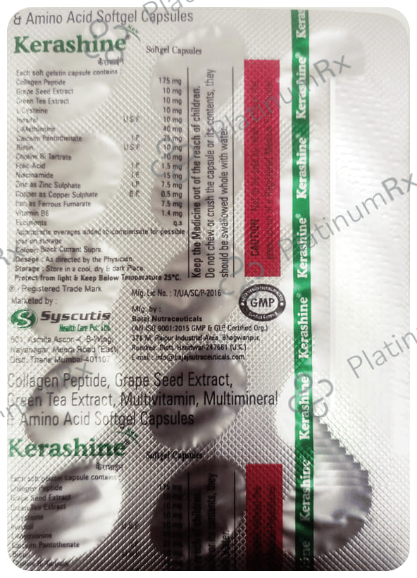 Kerashine Softgel Capsule 15s