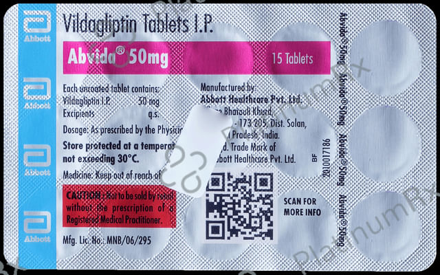 Abvida 50mg Tablet 15s