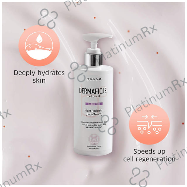 Dermafique All Skin Types Night Replenish Body Serum