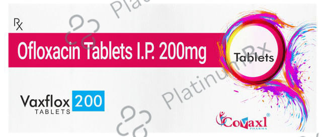 Vaxflox 200mg Tablet 10s