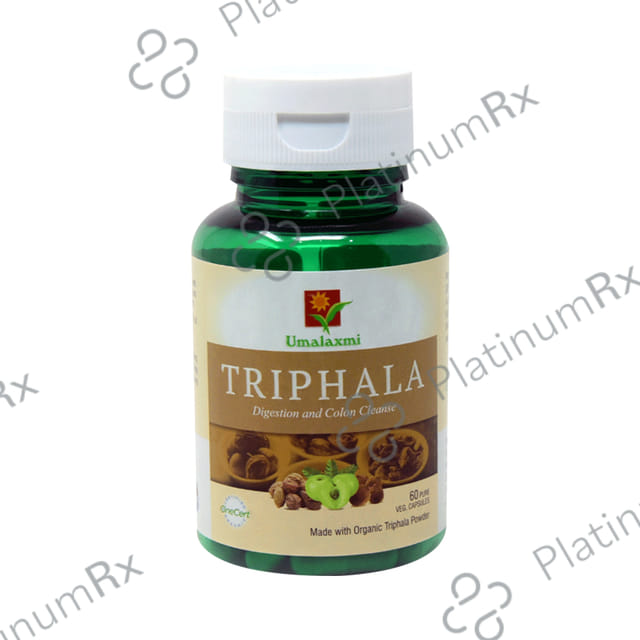 Umalaxmi Organics Triphala Veg Capsules