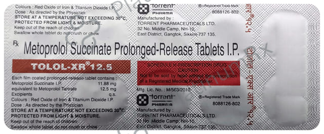 Tolol XR 12.5 Tablet