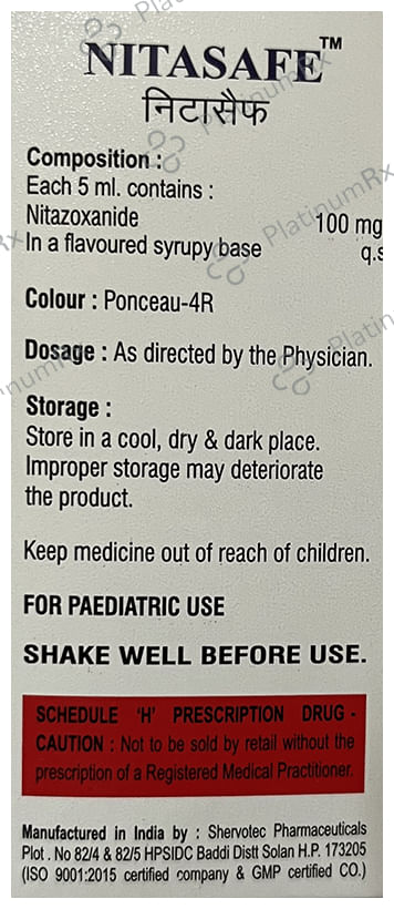 Nitasafe Oral Suspension