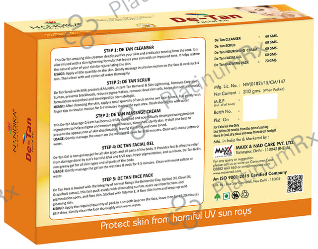 Nandika Beauty D-Tan Facial Kit