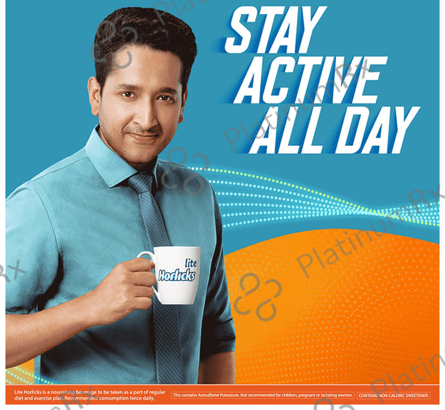 Horlicks Lite with Antioxidant Nutrients, Protein & No Added Sugar for Stamina, Bones, Immunity & Growth Powder Regular Malt