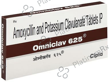 Omniclav 625mg Tablet 6s