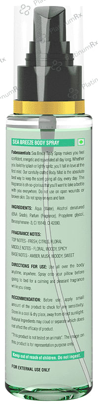 Fabessentials Sea Breeze Body Spray