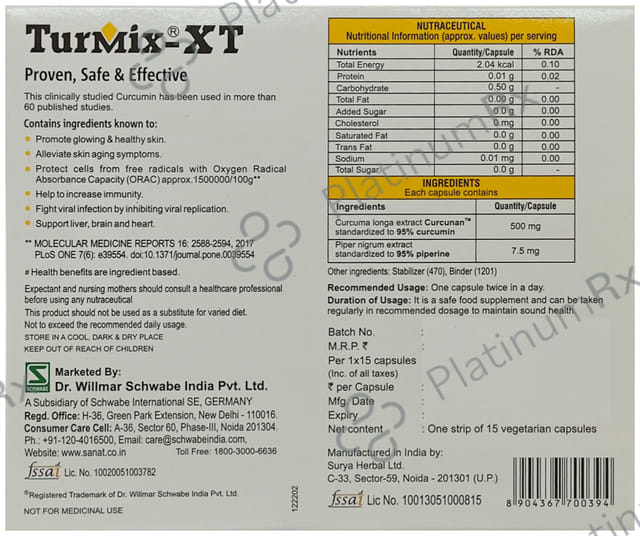 Turmix XT Veg Capsule 15s