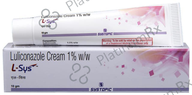 L Sys 1% Cream 10gm