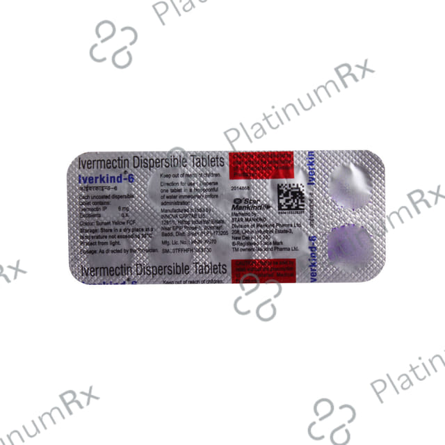 Iverkind 6mg Tablet