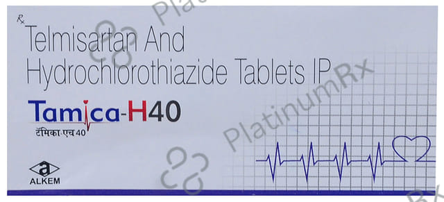 Tamica H 40/12.5mg Tablet 10s