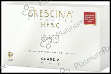Crescina Enhanced HFSC Hair Thining Anti-Hair Loss Complete Hair Therapy Grade 2 for Man (3.5ml Each)