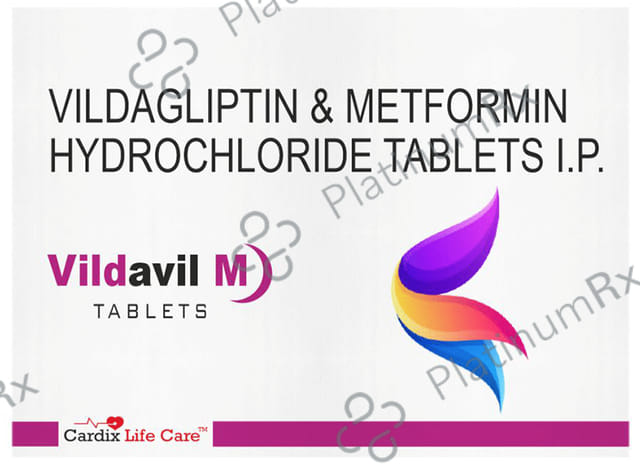 Vildavil M 500/50mg Tablet 15s