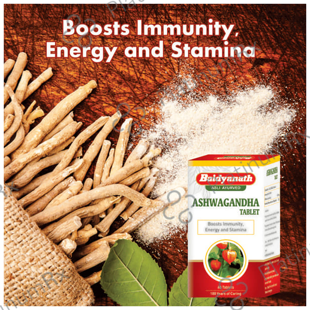 Baidyanath (Nagpur) Ashwagandha Tablet 60s