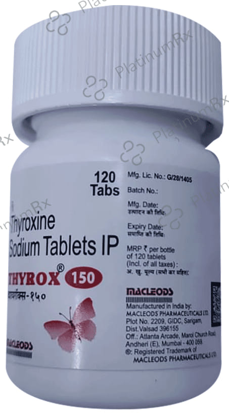 Thyrox 150mcg Tablet 120s