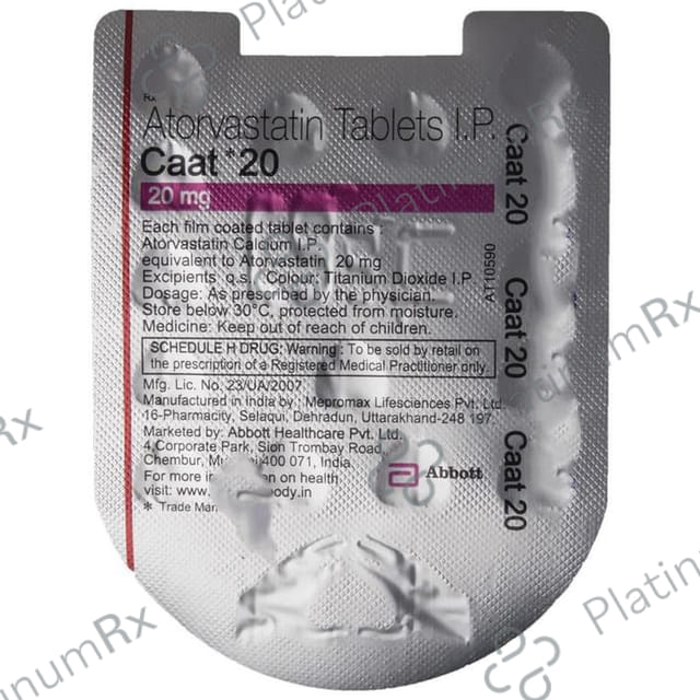 CAAT 20mg Tablet 15s