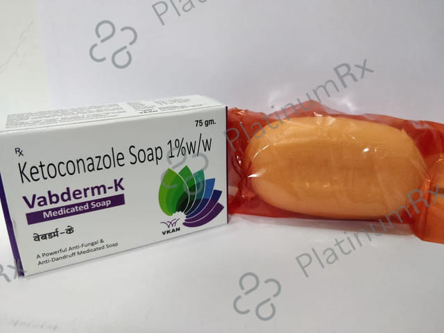 Vabderm 1% K Soap 75gm