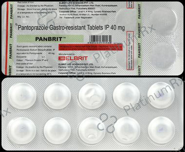 Panbrit 40mg Tablet 10s